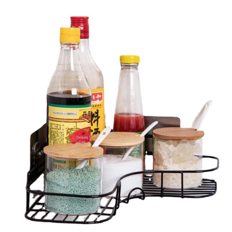 Угловая полка для ванной комнаты Punch-Free, настенное крепление для туалета или общежития