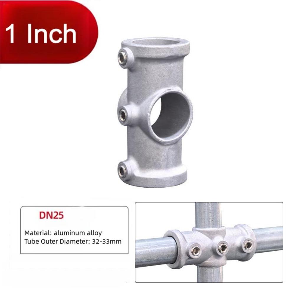 1\2''/3\4"/1'' Frame Fasteners Fixed Buckle Circular Pipe Connector Pipe Fitting Connector Pipes