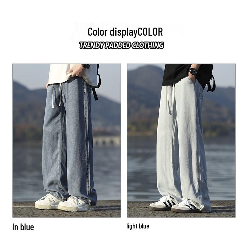 JEANSWEST Мужские повседневные джинсы прямого кроя