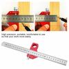CX300-1 Combination Square, Woodworking Marking Tool with Magnet, Ruler Stop, 45 and 90 Ruler, Marking Gauge Positioning, Carpentry Ruler, Scribing