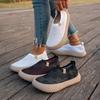Womens Casual Sneakers With Eva Thick Sole And Lightweight Mesh For Spring Autumn Wear