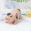 Mini Pig Figure Toy Cute Simulation Soft Silicone Animal Toy Kids Room Decors Reborns Pig Parenting Gift
