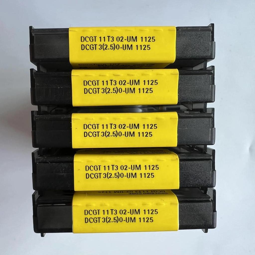 Original Sandvik / DCGT11T302-UM 1125 /Carbide CNC Blade 10 PCS