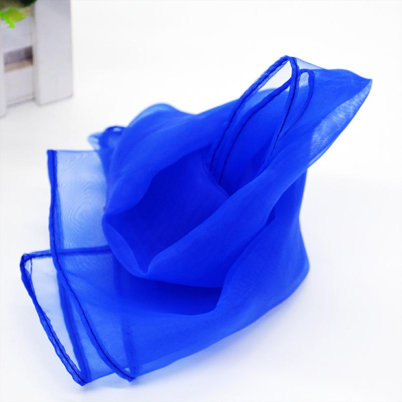 40-65 см Летняя мода шифоновый шарф в горошек женский головной убор квадратный шарф платки женские резинки для волос шейный платок платки