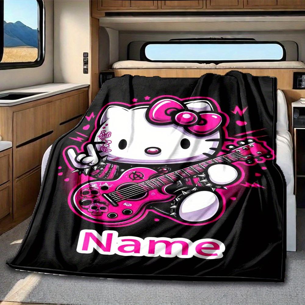 Hello Kitty Rock Star Rv Blanket Soft Lightweight Comfortable For All Seasons Perfect For Picnics Couches Camping Bedding Rvs And Moret47