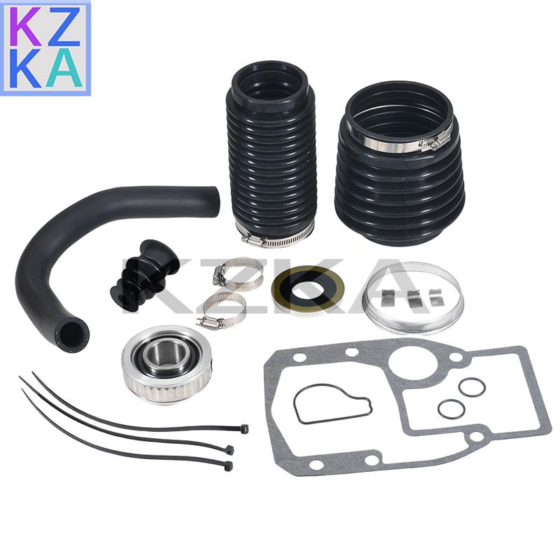 For Volvo Penta SX OMC Transom Bellows Kit 911826 3854127 3841481 3850426 Cobra Drive Exhaust Bellows Gimbal Bearing Kit