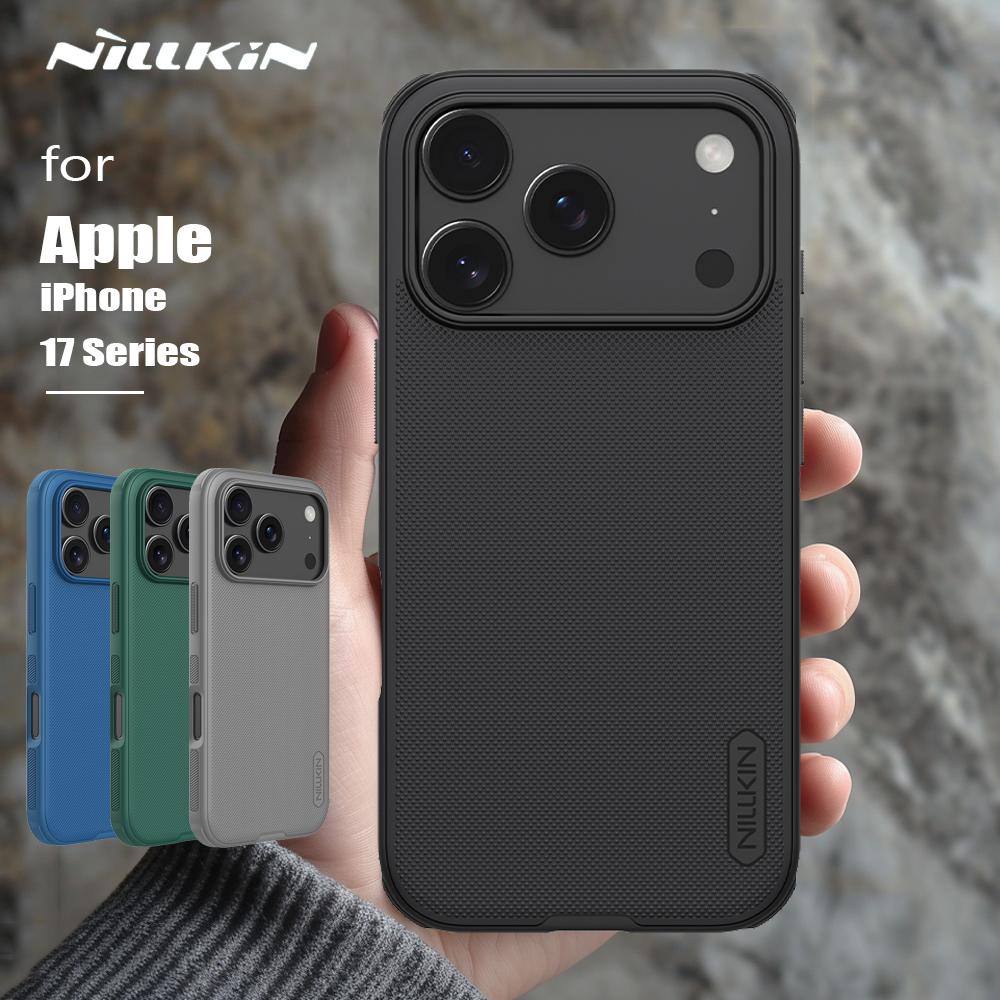 Для iPhone 17 Pro Max / 17 Air Чехол Nillkin Super Frosted Shield Pro Мягкий ТПУ Жесткий Поликарбонат Ультратонкая Защитная Крышка