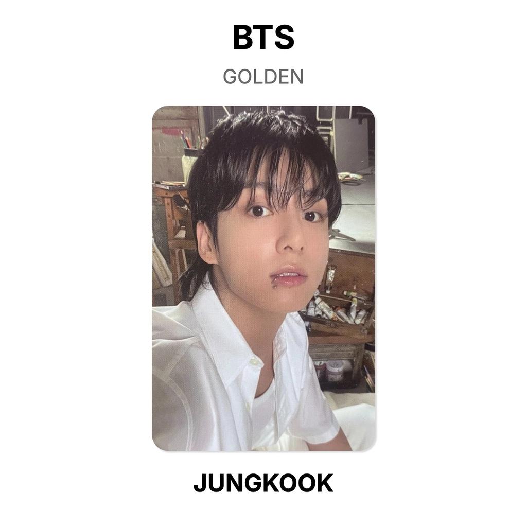 BTS Официальная фотокарточка GOLDEN