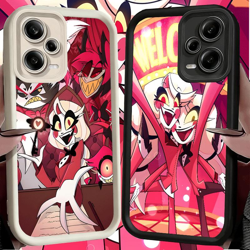 Мягкий чехол для телефона Hazbin Hotel Anime для Xiaomi Poco X7 X6 X5 Pro X4 Gt X3 F7 Ultra M8 M7 Redmi 15C 15 14C 13 13C 12 12C 10 10C