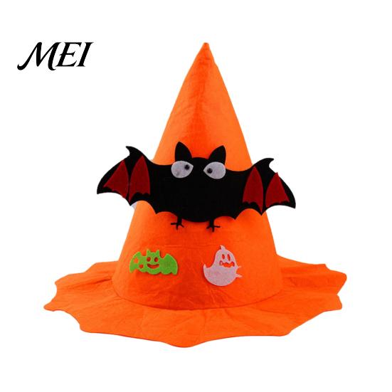 School Art Show Headgear Halloween Pumpkin Hat for Kids Adults, Funny Plush Comfortable Breathable Festival Witch Party Costume, Cosplay, Stage