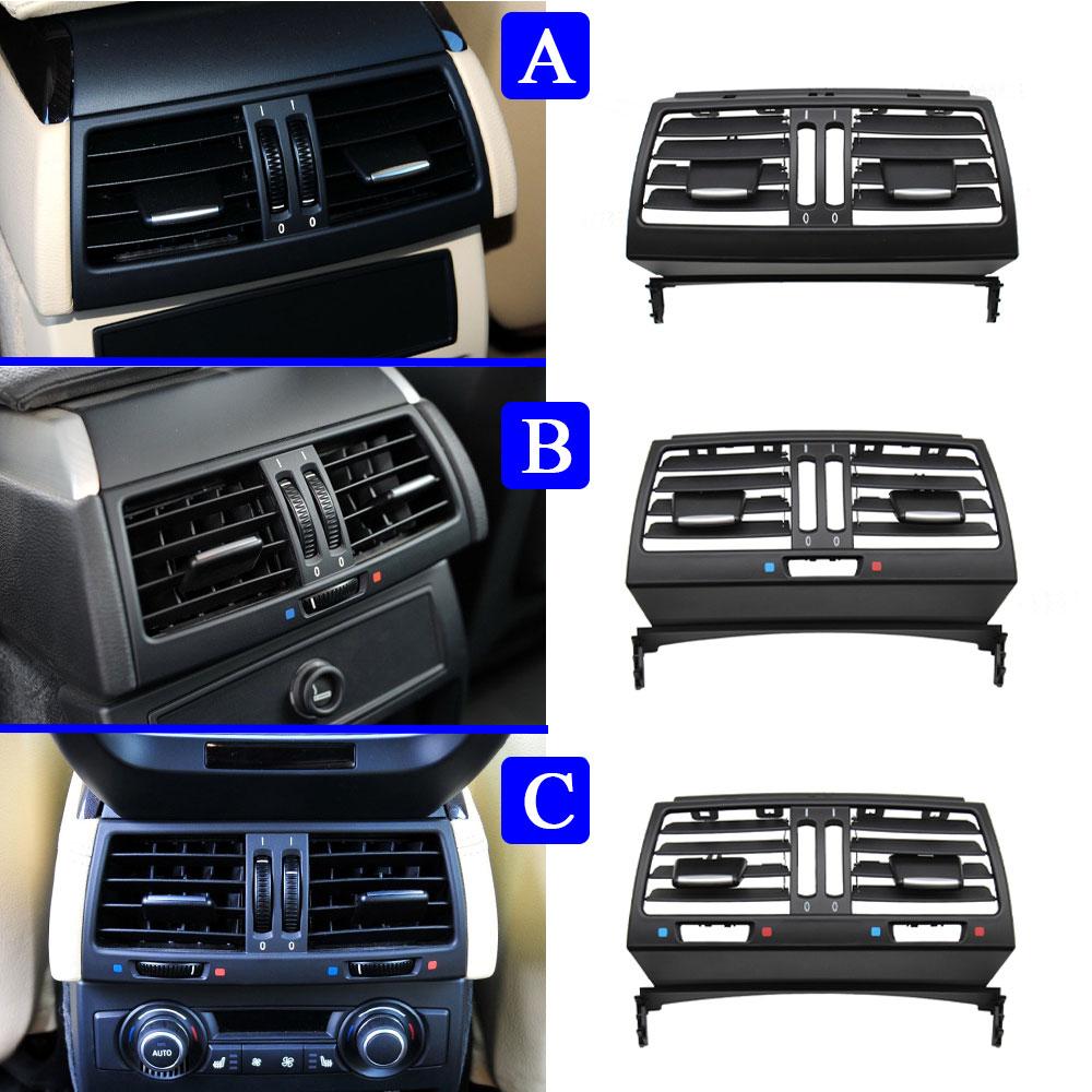 Interior Dash Front Center Left Right Air Conditioner Panel Rear AC Vent Grille Outlet Cover For BMW X5 X6 E70 E71 E72