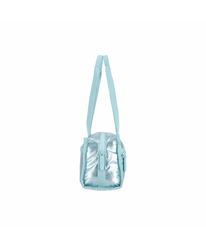 Lesportsac Сумка-кроссбоди квадратная Aqua Blue Shine E/W [2049.Ma17]