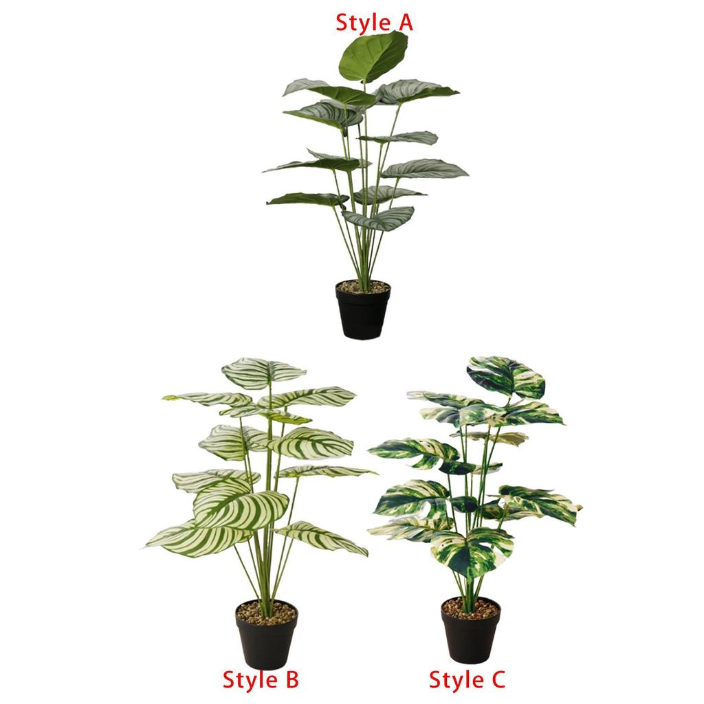 Artificial Plants Greenery Bonsai Potted Plant for Table Bedroom Farmhouse