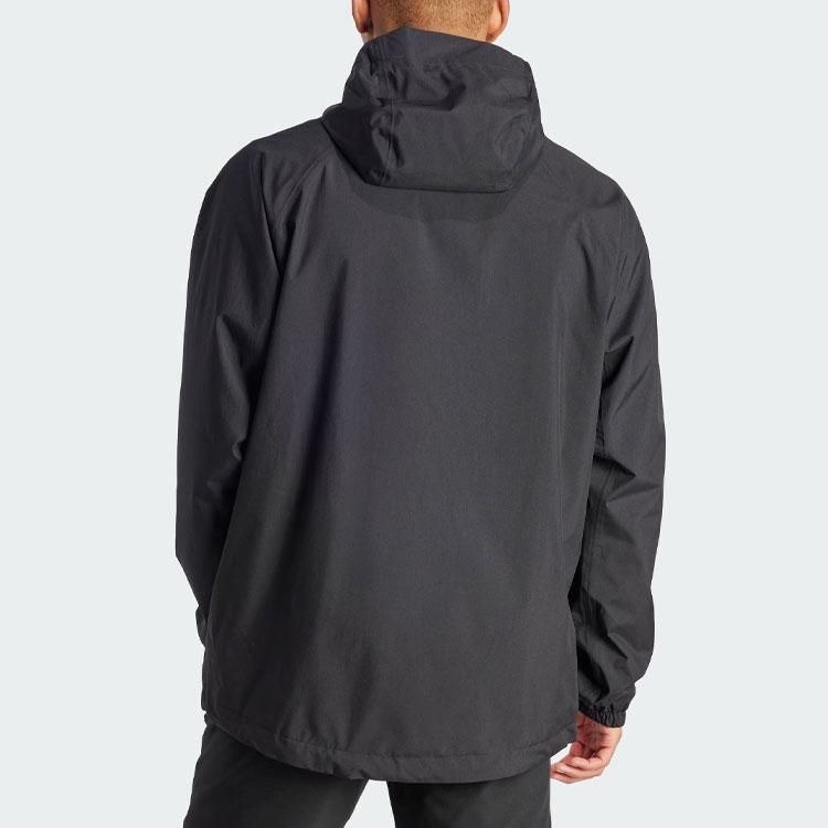 adidas Мужская водонепроницаемая и дышащая ветровка для хайкинга, Черный IP1435