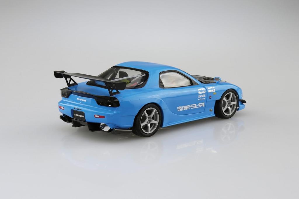 AOSHIMA Тюнингованная автомобильная серия Mazda RE Amemiya FD3S 1999 Пластиковая модель 1/24 № 67 RX-7