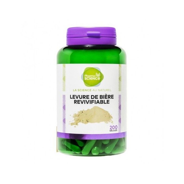 Pharmascience пивные дрожжи живые 200 капсул