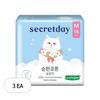 Secretday Гигиенические прокладки из чистого хлопка, тонкие, Medium (16 шт. x 3 упаковки)
