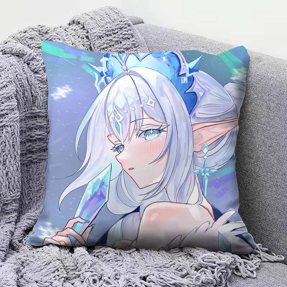 TSARITSA Genshin Impact Home Sofa Cushion Covers and Aecorative Custom Pillow Covers