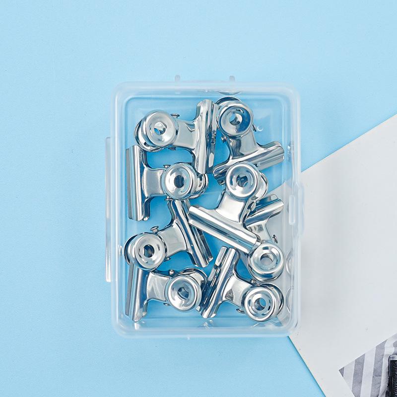 Премиальная цветная коробка с круглыми металлическими скрепками