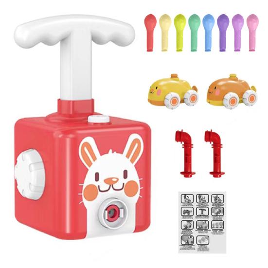 Детский воздушный шар, игрушка-пусковая машина с надувным устройством, образовательный пресс-тип, пневматический двигатель для малышей, игрушечный автомобиль с инерционным приводом для мальчиков и девочек, подарок на день рождения