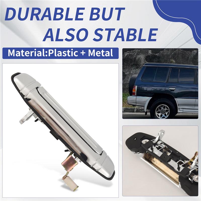 Хромированные наружные ручки дверей для Mitsubishi Montero Pajero V31 V32 V33 V46 1997-2000