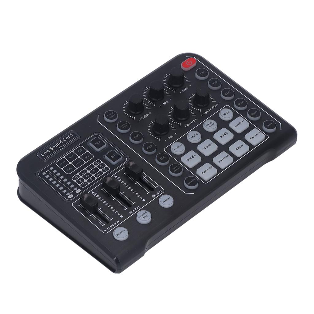 Живая звуковая карта DSP-чип Двухканальная беспроводная профессиональная многофункциональная звуковая карта