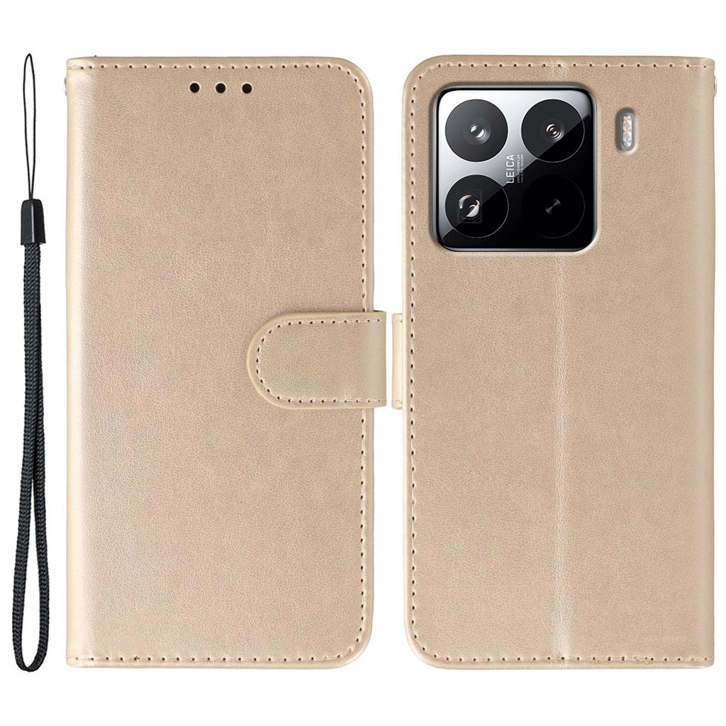 Для Xiaomi 15 Pro Чехлы PU Кожаный Флип Кошелек Чехол для Телефона с Ремешком