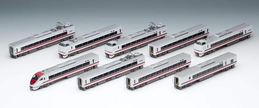 TOMIX HO Gauge Limited Edition Hokuetsu Express 683 Series 8000 Limited Express Train Rabbit Set Железнодорожная модель поезда Hakutaka/Snow 9-вагонный HO-9098