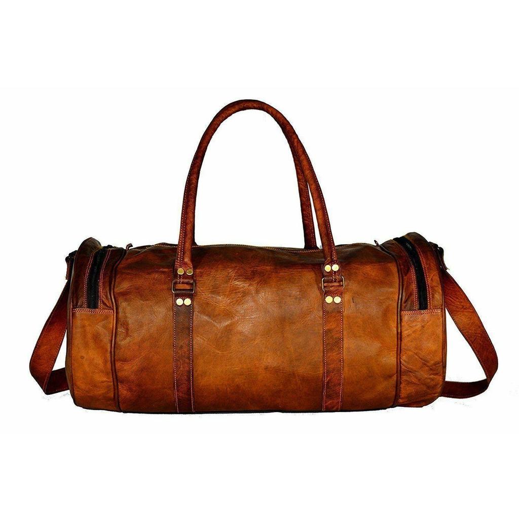 Мужская большая кожаная бочонка, спортивная дорожная сумка для спортзала, дорожная сумка для багажа, сумка через плечо