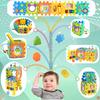UQTOO Bead Baby Building Matching Educational Early Fingertip Musical 3D Activity Cube Coaster, Looping, Дети, Игрушка, Блоки, Многофункциональный,