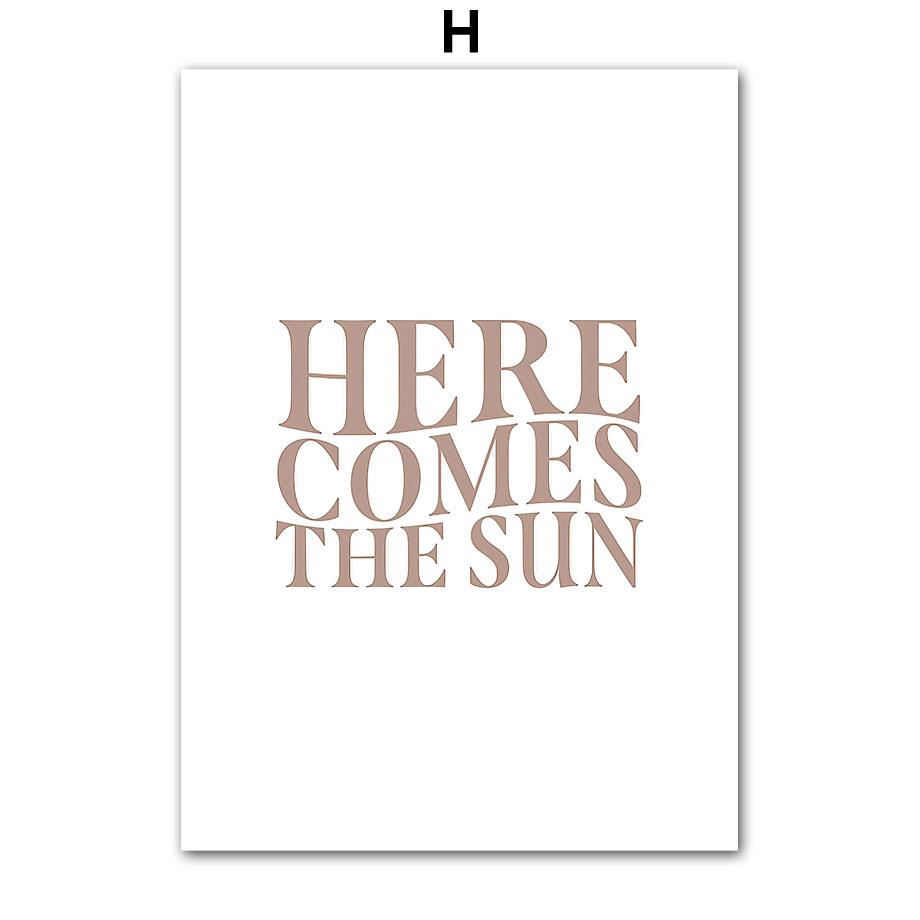 Sunset Beach Coconut Tree Bridge Shell Bird Wall Art Living Room Decoration Canvas Painting Nordic Posters And Prints Pictures