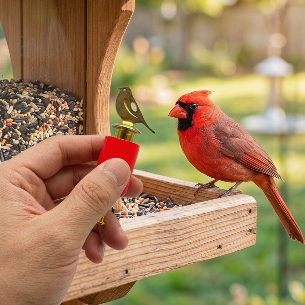 Hand Twisted Bird Call Trainer Realistic Bird Caller Creative Sound Maker Outdoor Play