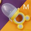 Baby Feeder Silicone Fresh Food Nibbler Kids Boy Girl Bear Ear Fruit Feeding Cute Infant Baby Supplies Nipple Soother Bottles