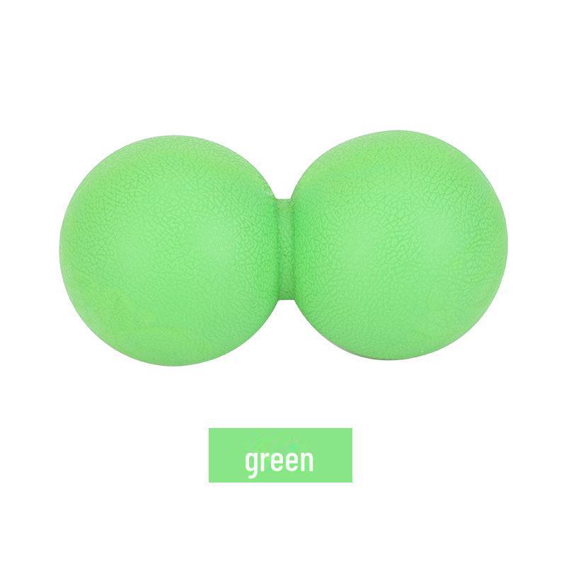 Rubber Peanut Massage Ball for Muscle Relaxation and Fascia Release