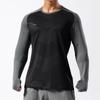 Unisex Long Sleeve Quick-Dry Basketball Training T-Shirt for Autumn/Winter.