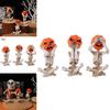 Horror Pumpkin Skull Figure For Festive Halloween And Holiday Scene Decoration
