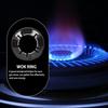 Zerodeko Газовая вок-кольцо горелка Крышки кухонной газовой плиты Подставка-держатель: Решетка конфорки Подставка для кастрюли/сковороды Кронштейн Подставка для вока Кольцо для поддержки вока Газовая плита Конфорка Газ