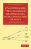 Книга Compendium Der Vergleichenden Grammatik Der Indogermanischen Sprachen