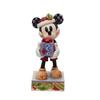 Enesco Statue/Figure "Disney Traditions" Secret Santa Mickey Mouse, Size: 10 X 6.5 X H15.5cm, DTR6013060