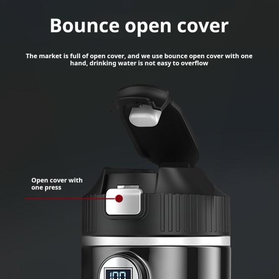 12 В/24 В автомобильная нагревательная кружка 500 мл из нержавеющей стали электрическая кружка для воды умная температура