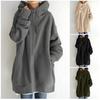 Women's Casual Loose Fit Comfortable Long Full Zip Hoodies Sweatshirts for Spring Autumn Multicolor