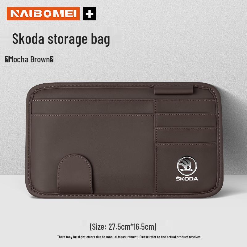 Skoda Octavia Superb Car Sunglasses & Bill Clip Organizer