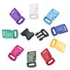 4pcs 10mm Curved Buckle Lock Plastic Side Release Buckles Adjustable Safety Buckles Outdoor Tool