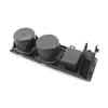 New Double Hole Car Styling Front Center Console Storage Box Coin + Cup Holder For BMW E46 Series 1999-2006 51168217953