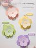 Creative Cherry Blossom Silicone Floor Drain Toilet Insect Proof Sealed Bounce Cover Water Pipe Anti-Odor Neutral Bathroom Appliance