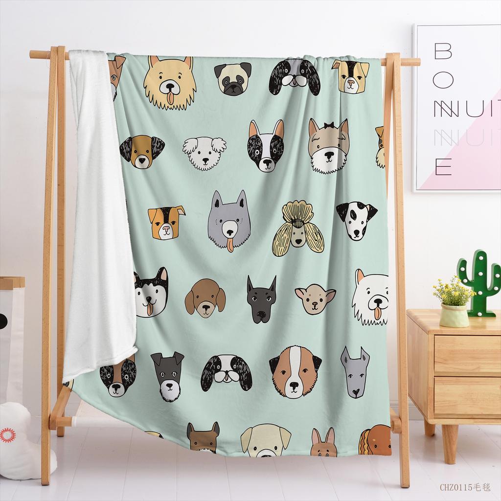 Одеяло Маленькое Свежее Одеяло Фланелевое Одеяло Одеяло с Котом Одеяло с Динозавром Одеяло