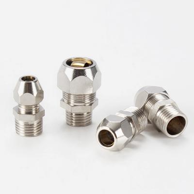 1/8" 1/4" 3/8" 1/2" BSPP Наружная Внутренняя 4 6 8 10 12 14 16 мм Трубный Компрессионный Соединитель Фитинг Латунный Трубный Фитинг Угольник Вода Газ Масло