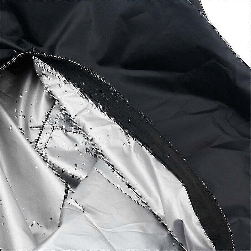 Large Carrying Bag Garden Furniture Cushion Storage Bag Waterproof Black a