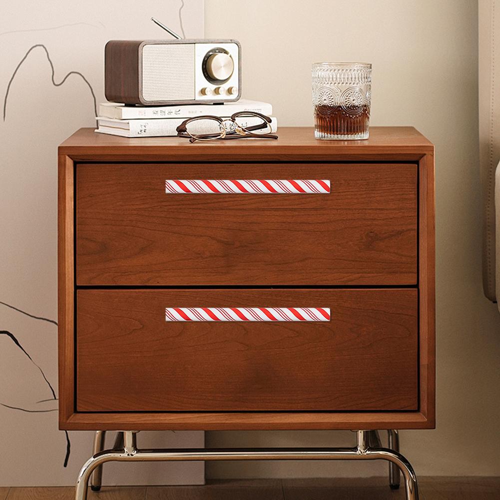 2-10 шт. Накладка на дверную ручку Рождественский декоративный пуллер для шкафа комода Креативная накладка на ручку комода Домашний декор Накладка на ручку ящика