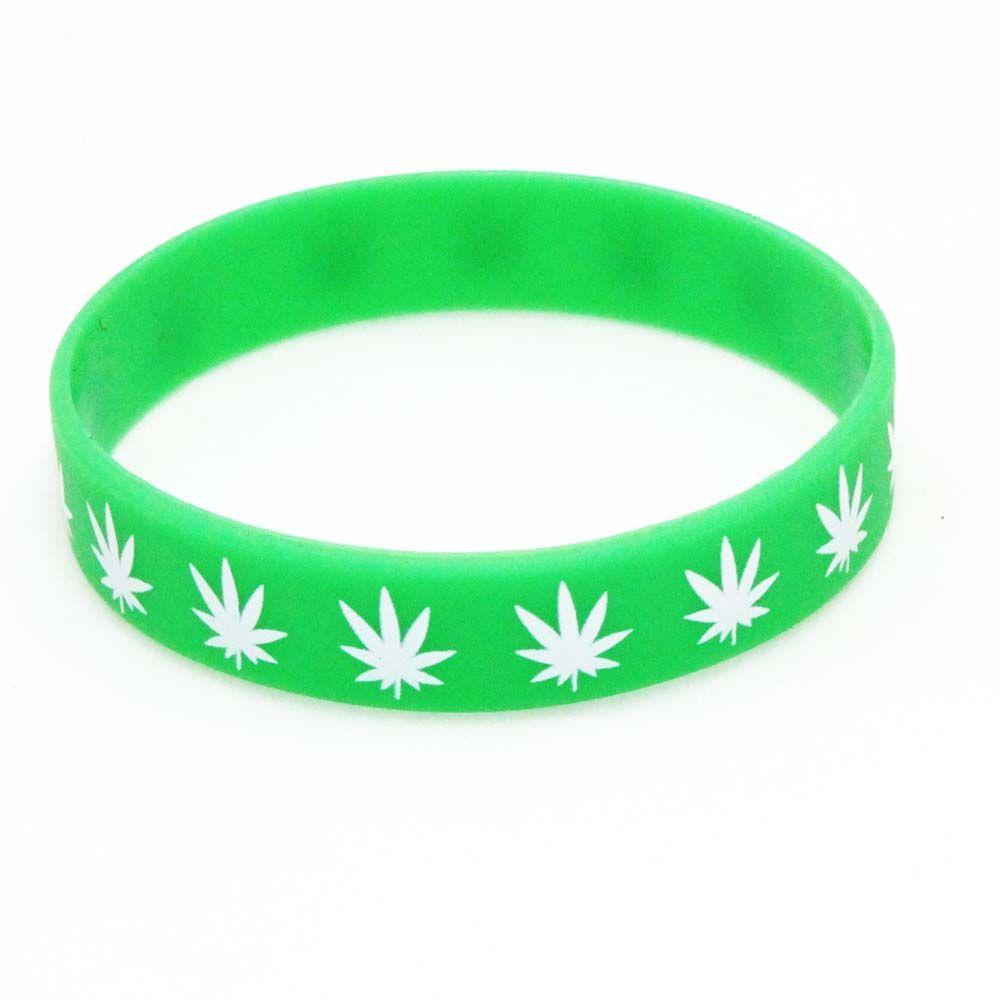 Maple Leaves Fashion Jewelry Waterproof Bangle Maple Leaf Bracelet Silicone Bracelet Wristband